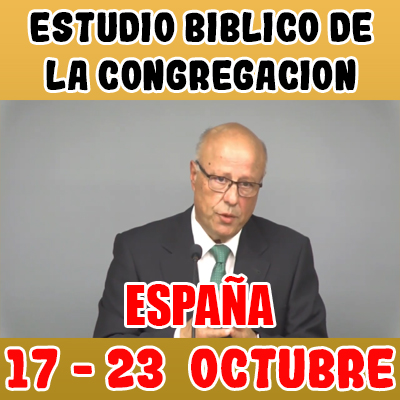 Estudio Bíblico de la congregación | LECCION 26 | Semana del 17 al 23 Octubre
