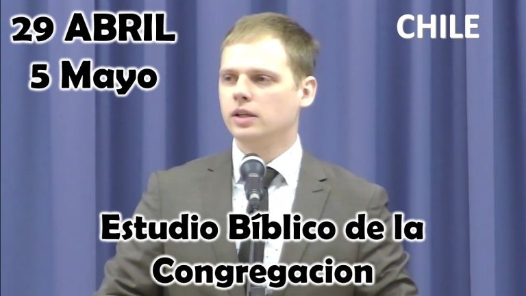 Estudio Bíblico de la congregación | La congregación entró en un periodo de paz | Semana del 29 Abril al 5 de Mayo del 2024