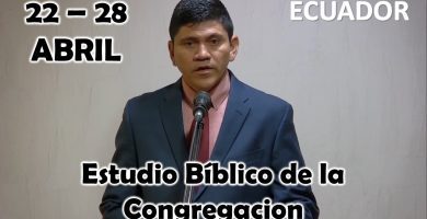 Estudio Bíblico de la congregación | La congregación entró en un periodo de paz | Semana del 22 al 28 Abril del 2024