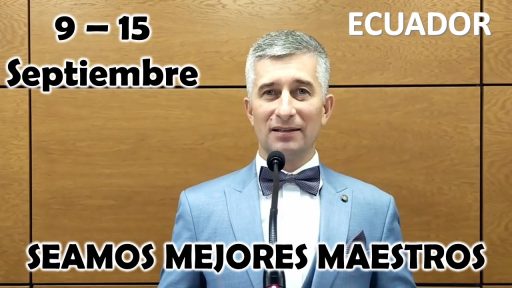 Seamos Mejores Maestros | Semana del 9 al 15 Septiembre | Empatía: Imite a Jesús